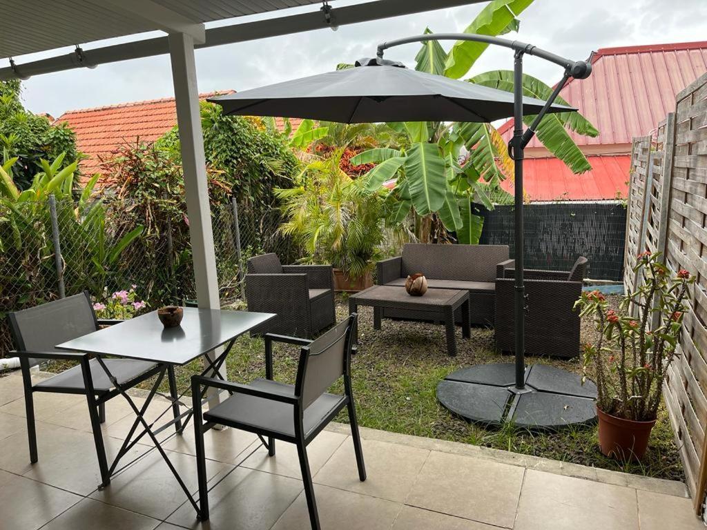 Agreable Appartement En Rez-De-Jardin A 450M De La Mer Sainte-Anne Extérieur photo